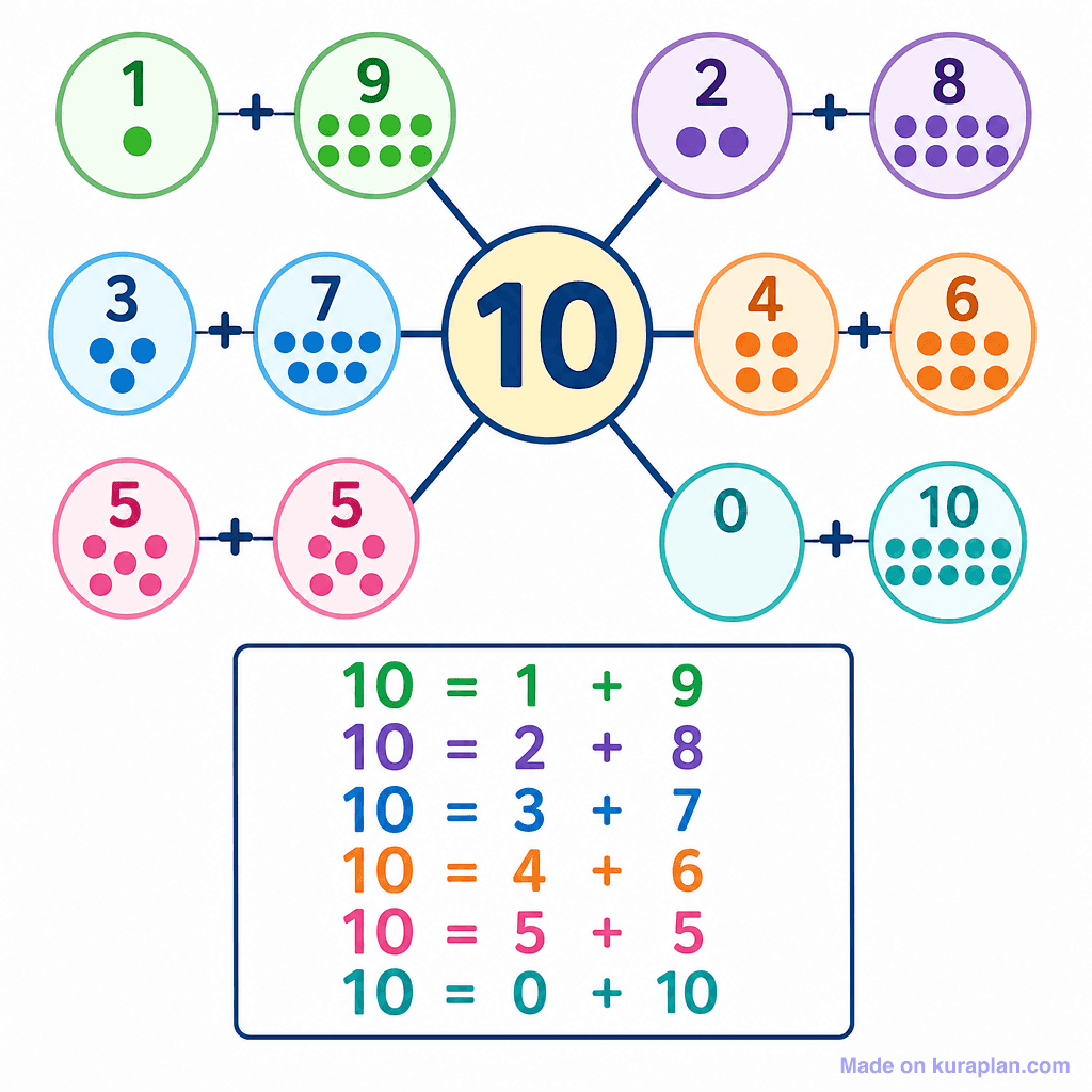 Number Bonds to 10 (simple)
