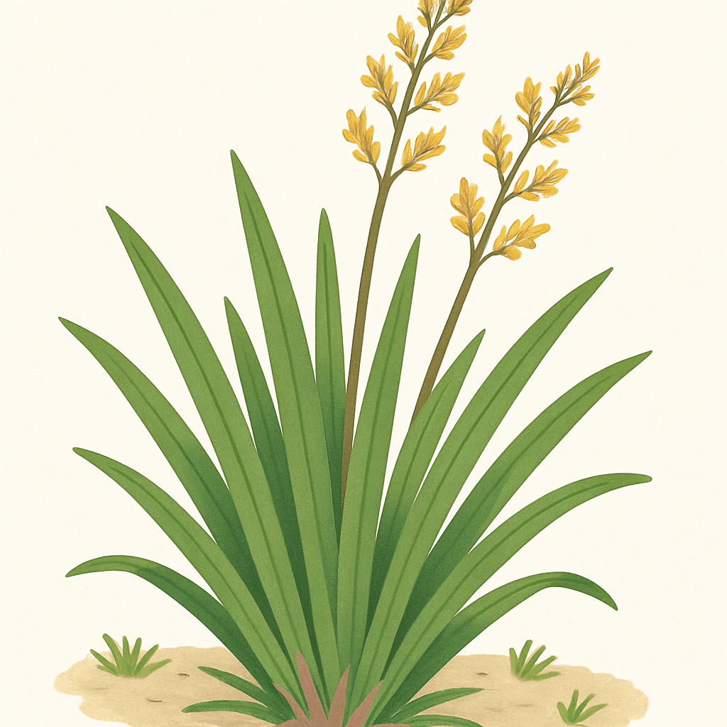 Harakeke (NZ flax) plant