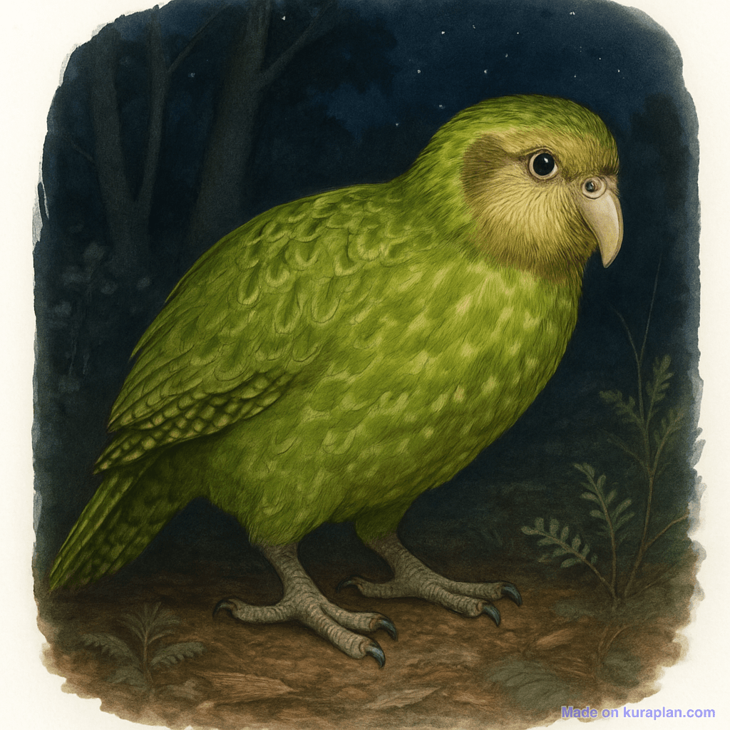 Kakapo — flightless parrot