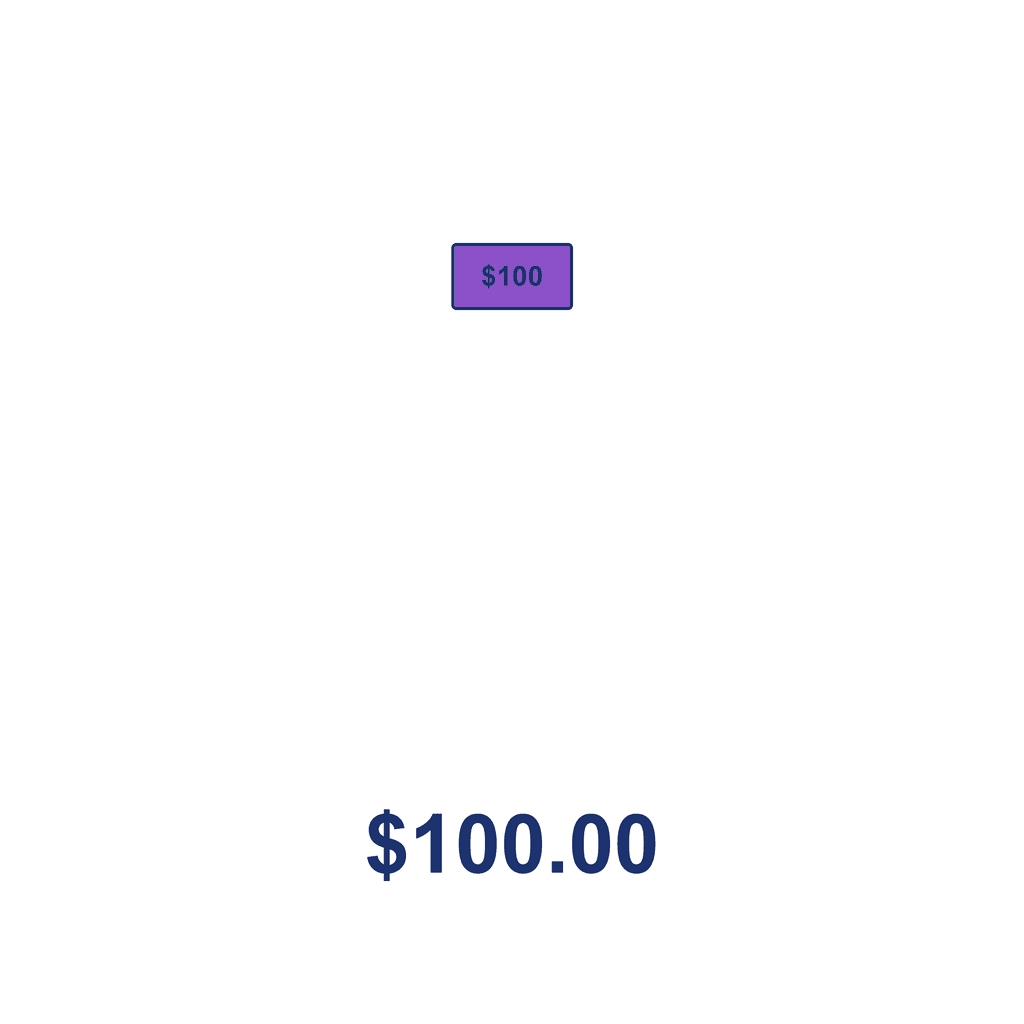 NZ Money Amount — $100.00