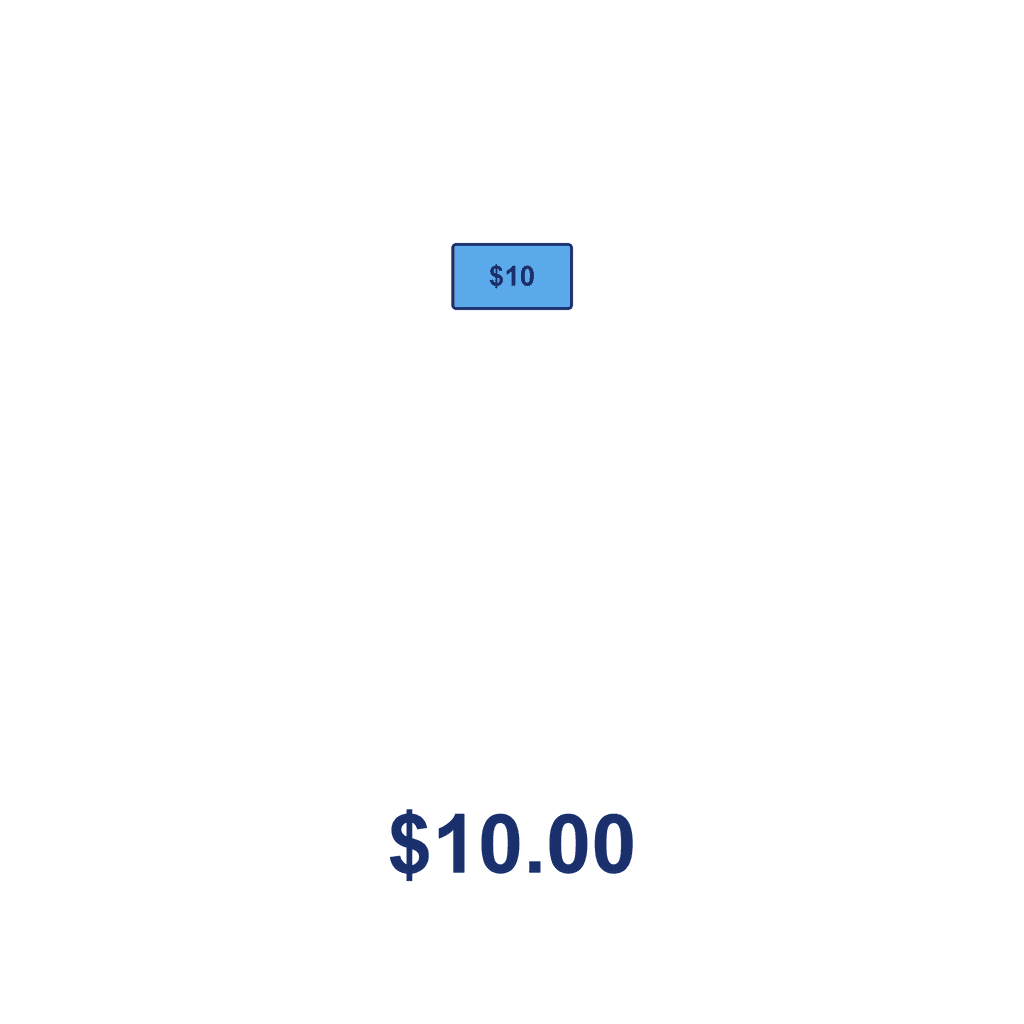 NZ Money Amount — $10.00
