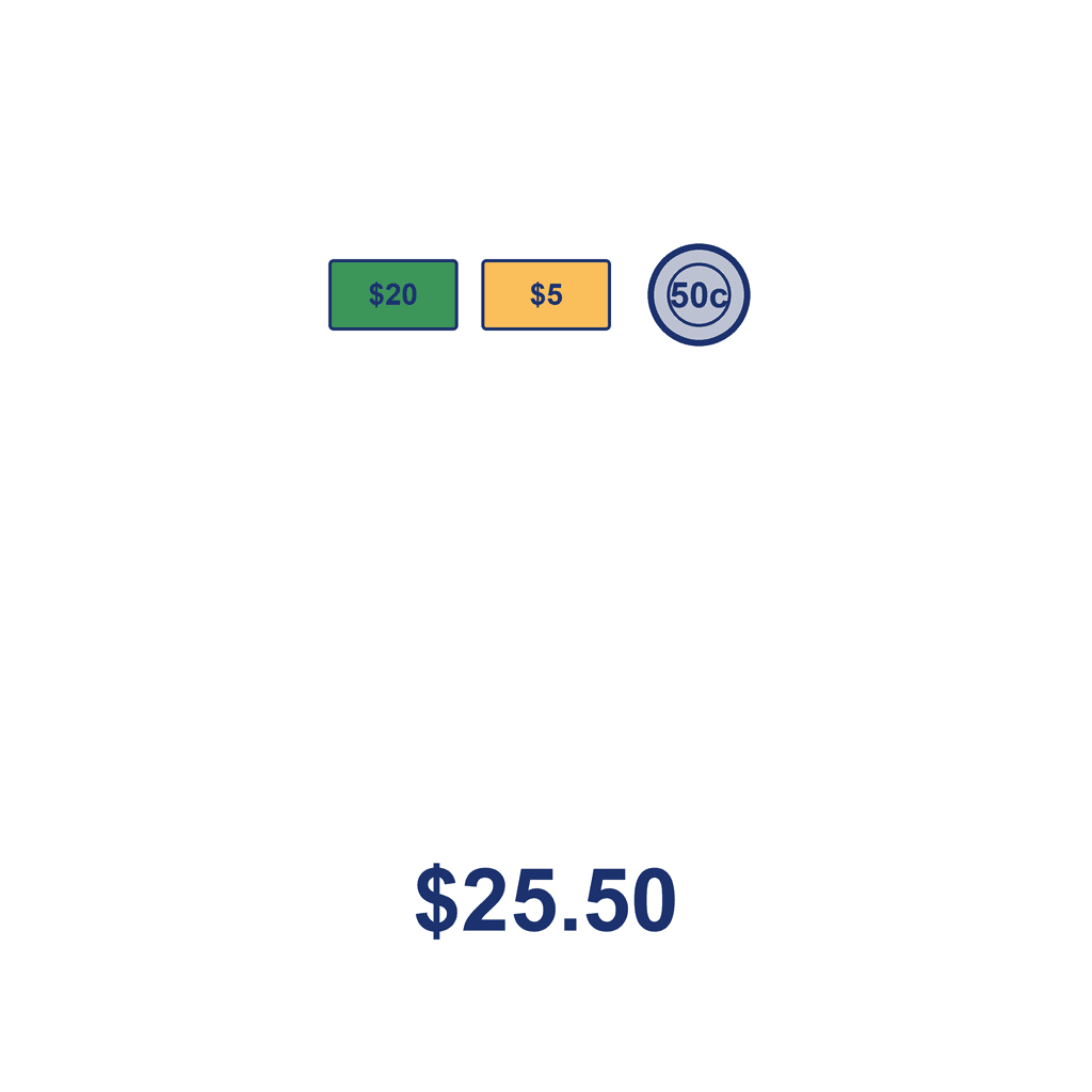 NZ Money Amount — $25.50