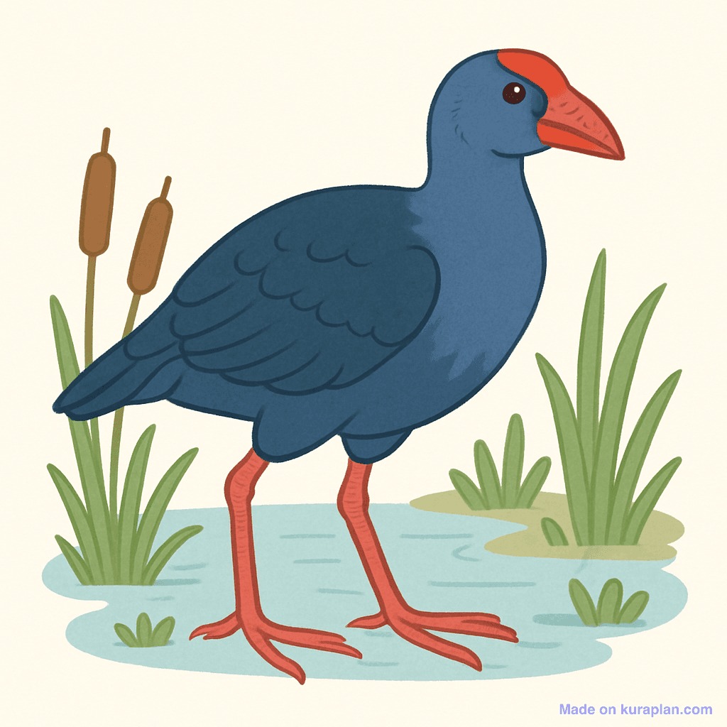 Pūkeko — swamp hen