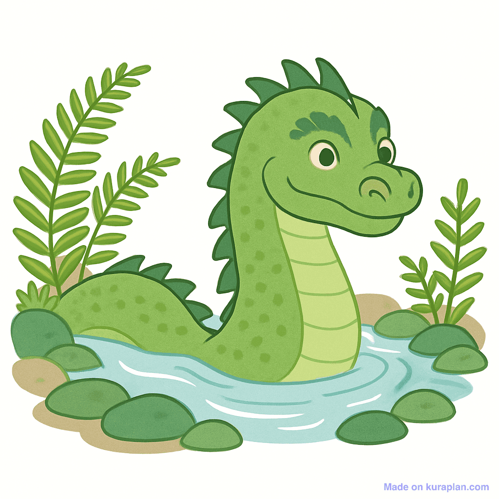 NZ Taniwha — in a river