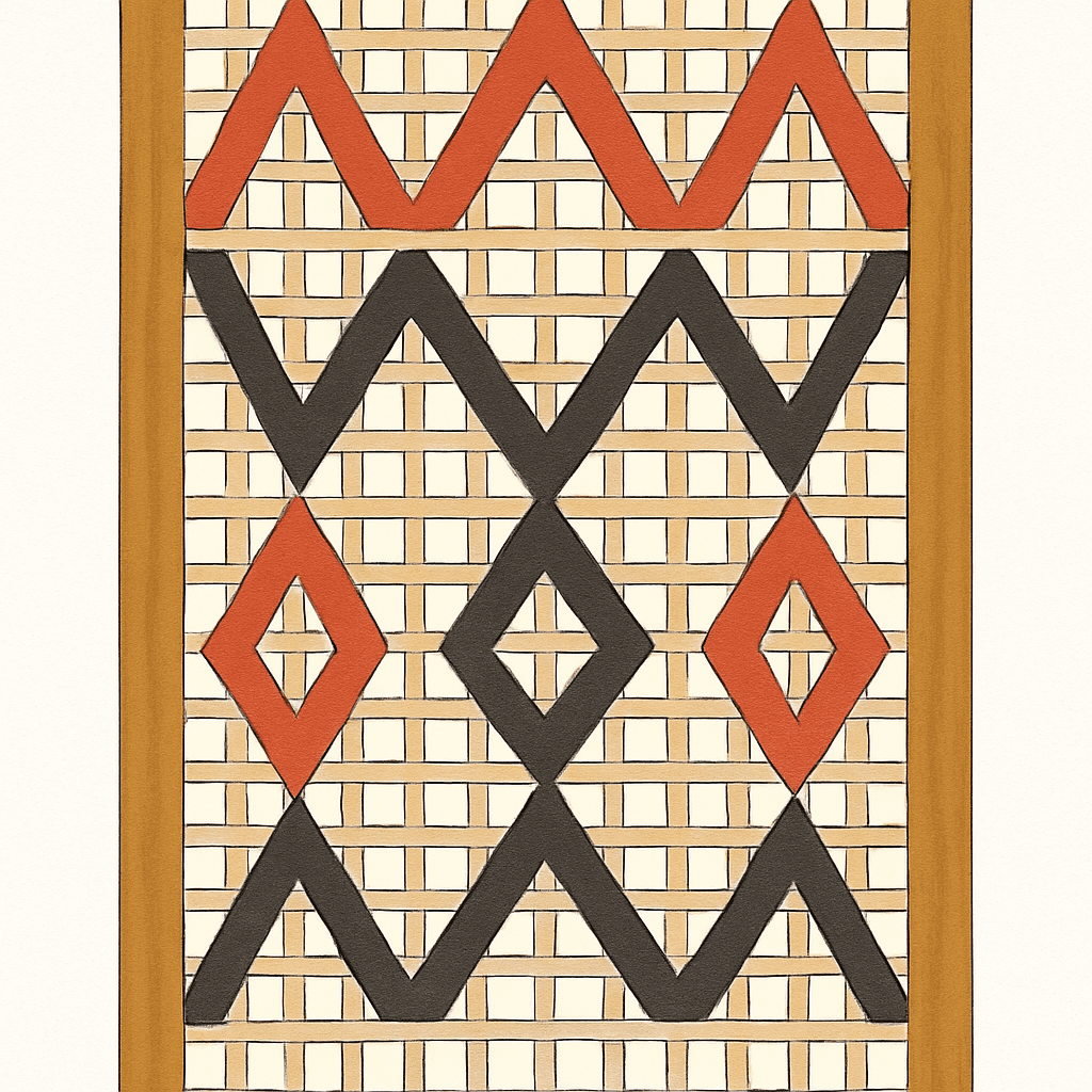 Tukutuku panel pattern