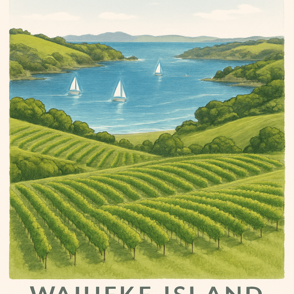 Waiheke Island vineyard
