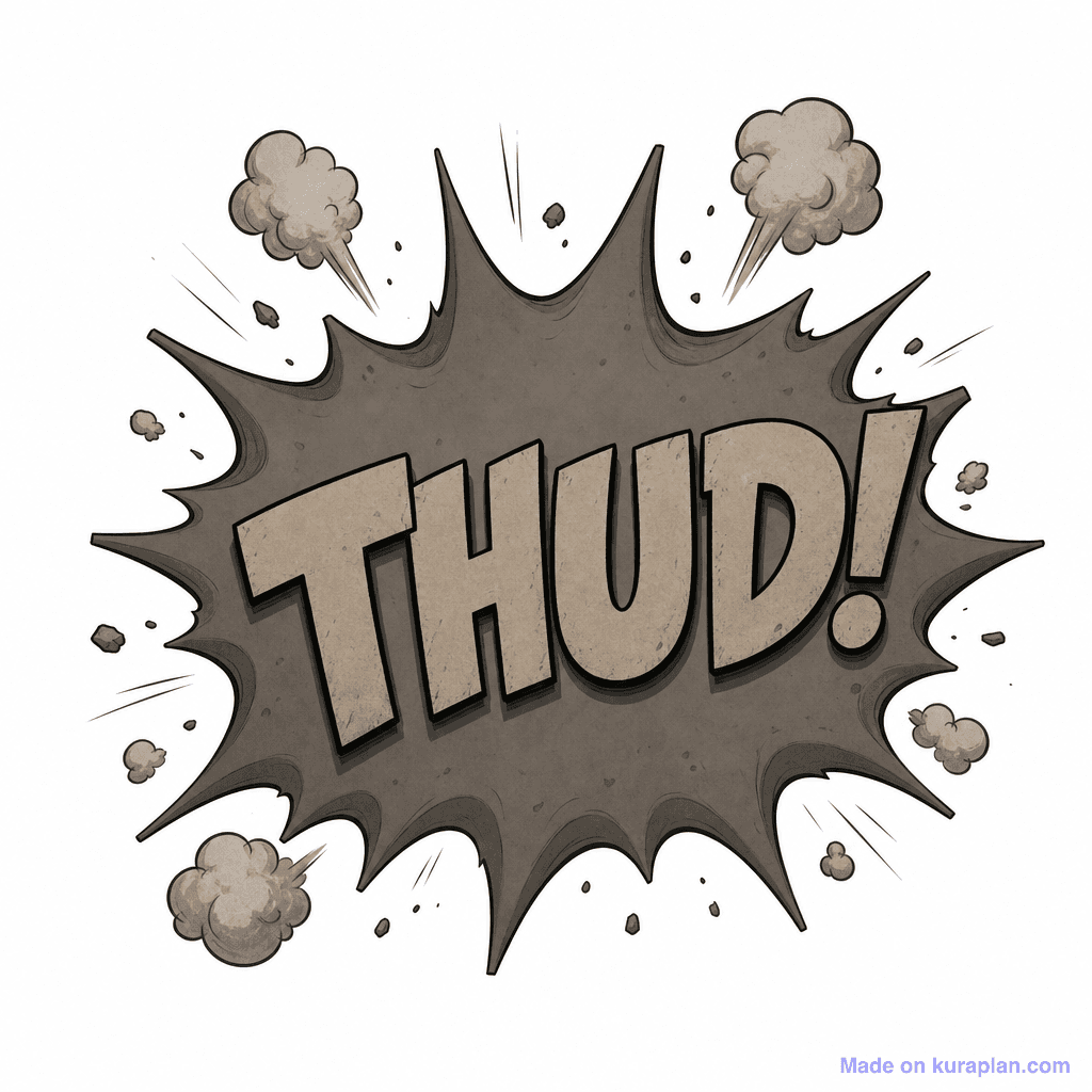 Onomatopoeia Thud