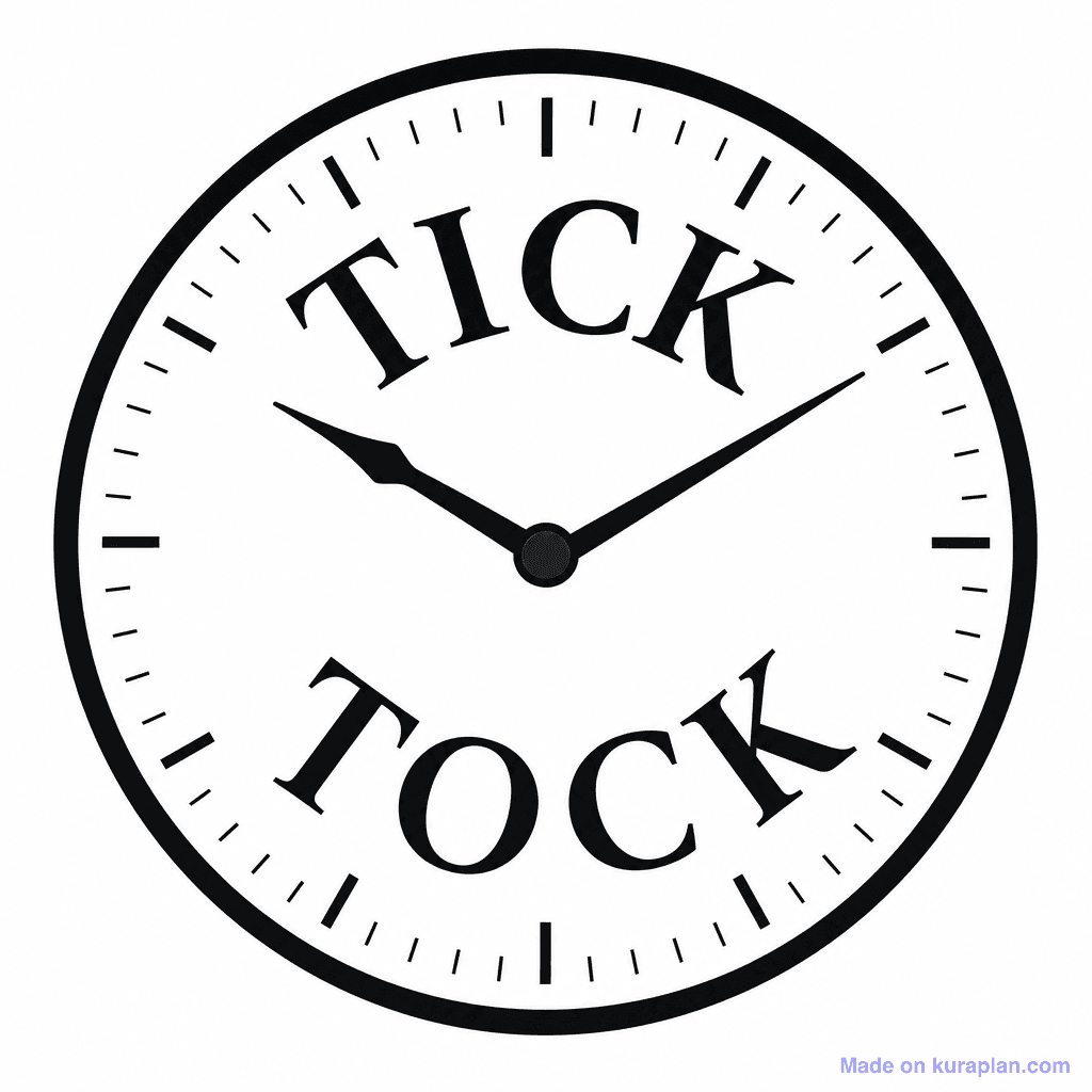 Onomatopoeia Tick Tock