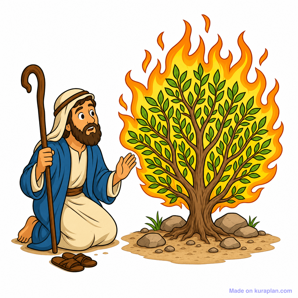 Ot Moses Burning Bush