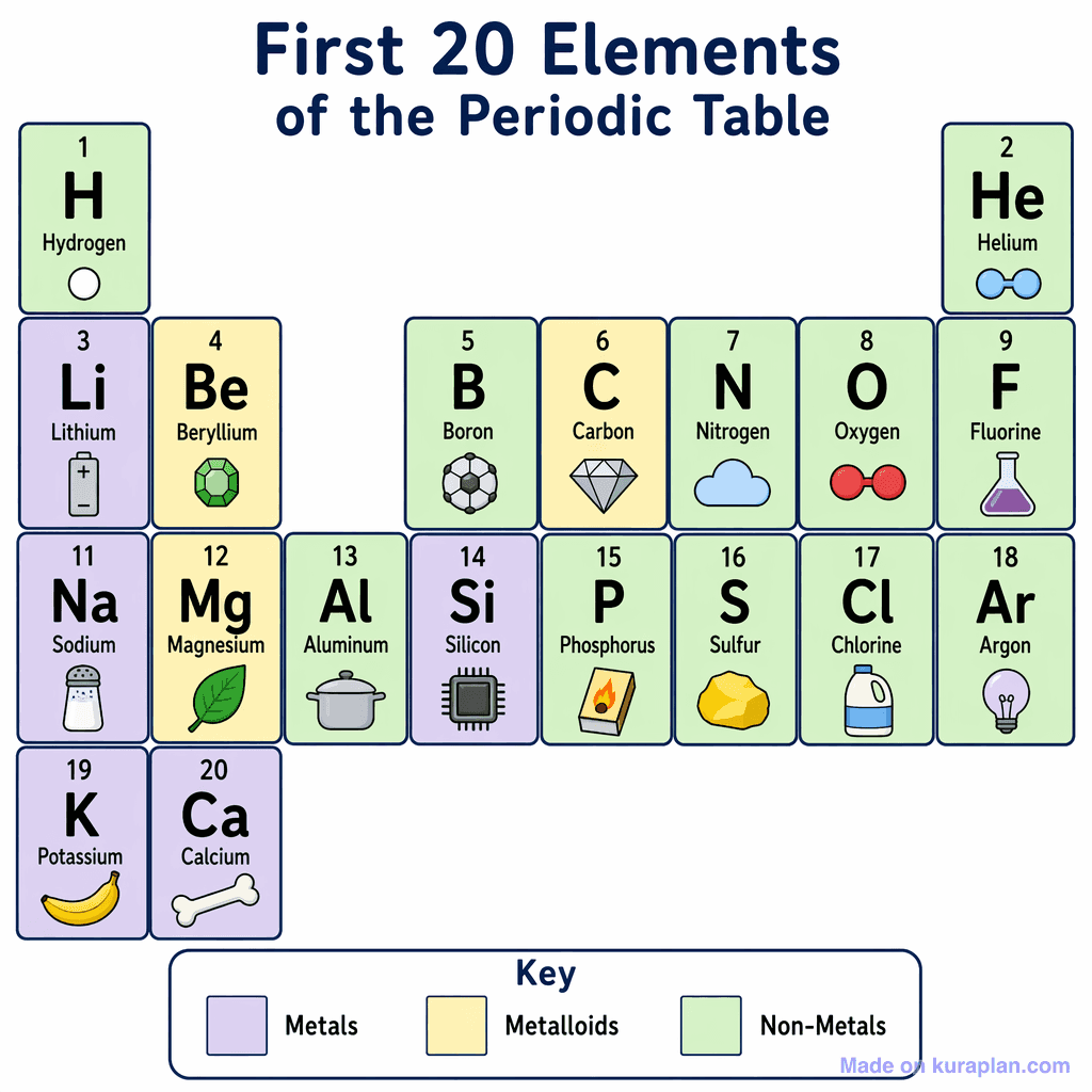 Basic Periodic Table (simple)