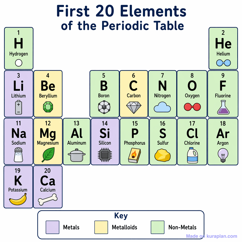 Basic Periodic Table (simple)