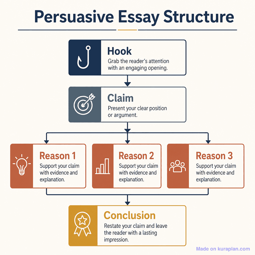 Persuasive essay structure