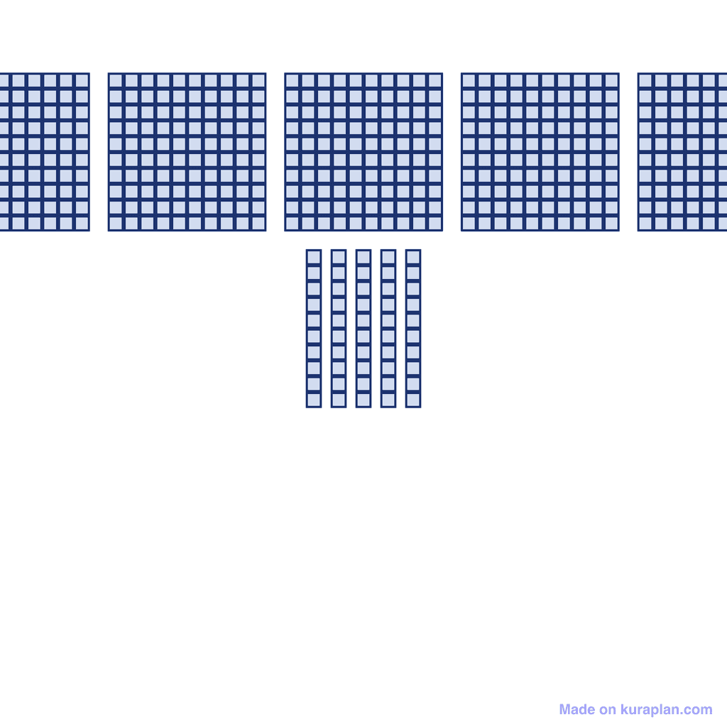 Place Value Blocks — 750