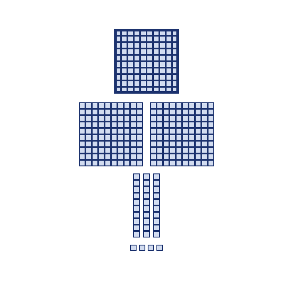 Place Value Blocks — 1234