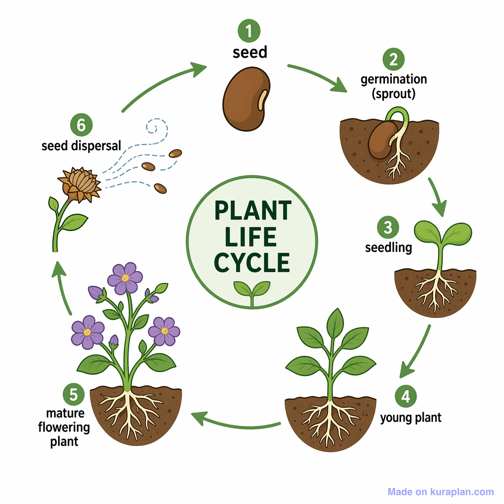 Plant Life Cycle (detailed)