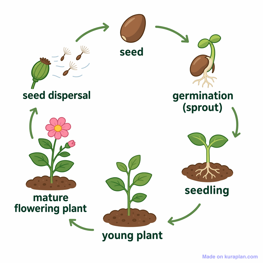 Plant Life Cycle (simple)
