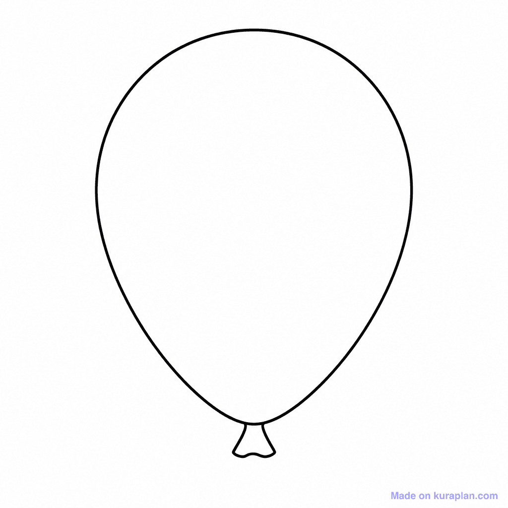 Poetry Shape Calligram Balloon