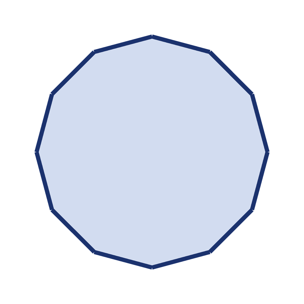 Regular Dodecagon (12 sides)