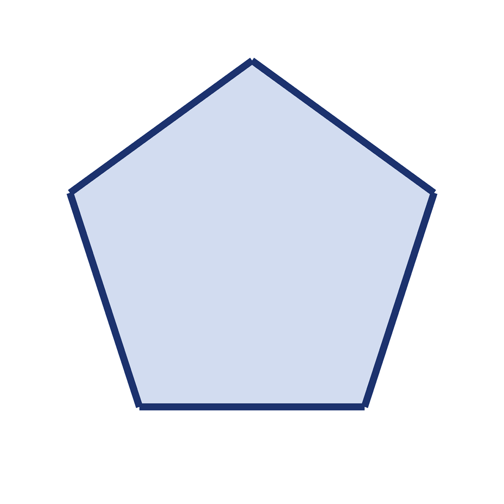 Regular Pentagon (5 sides)