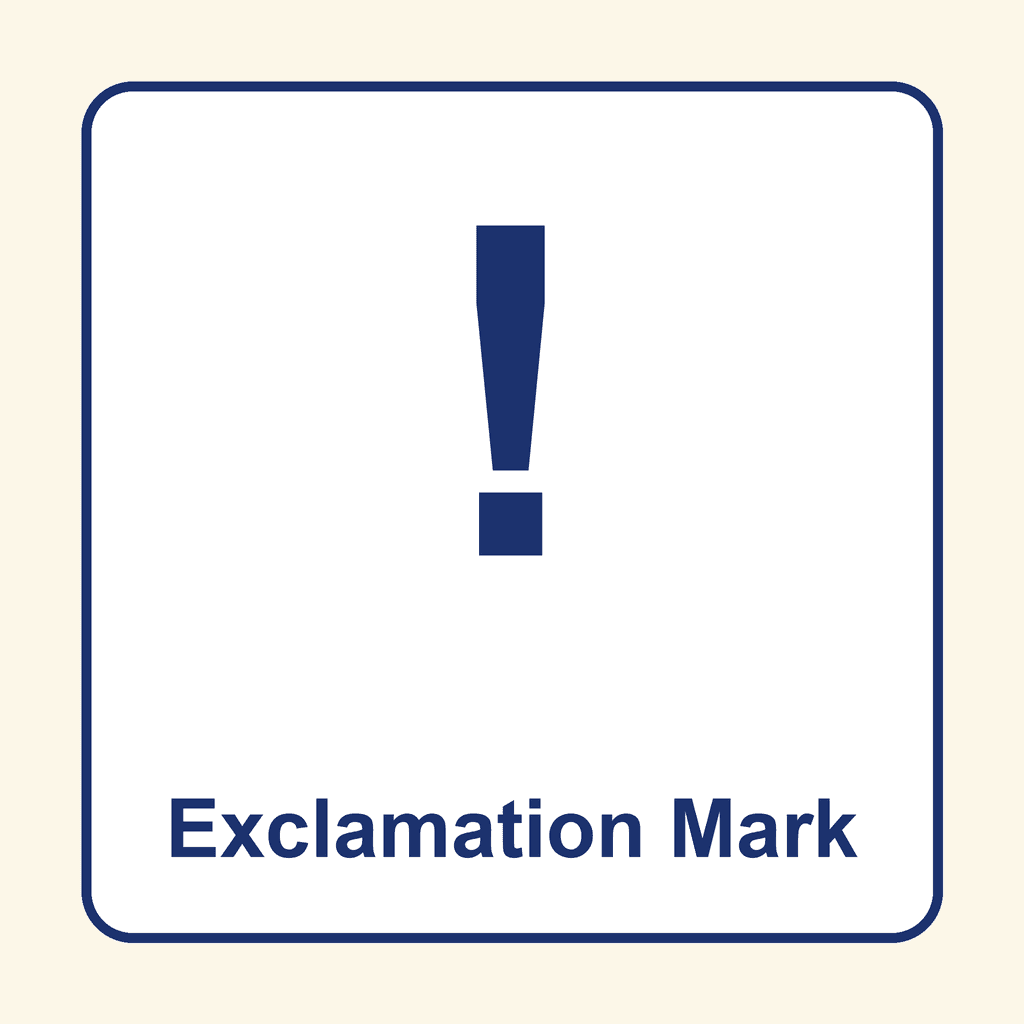 Punctuation — Exclamation Mark
