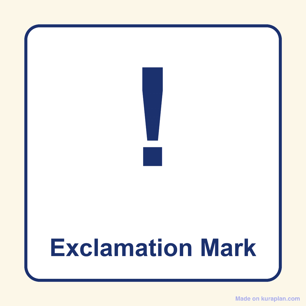 Punctuation — Exclamation Mark