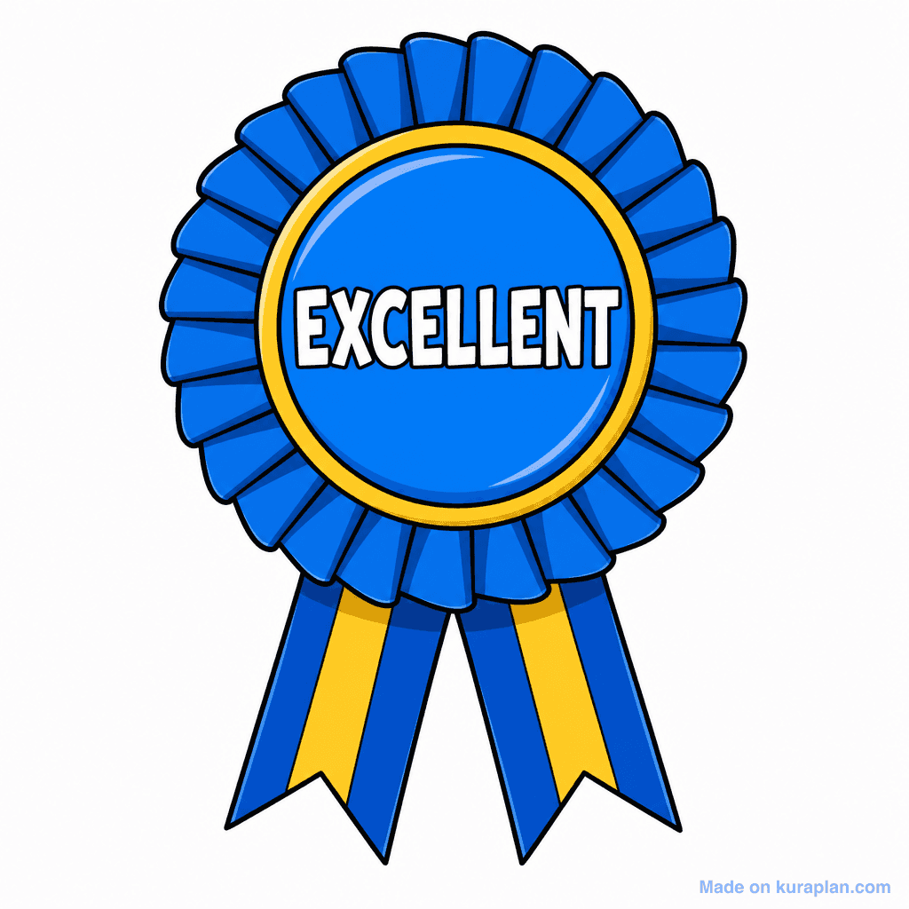 Excellent Ribbon Sticker