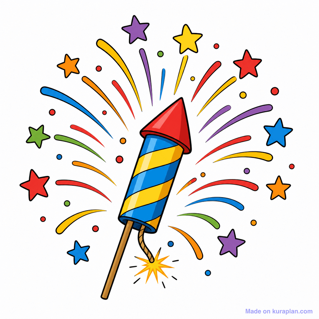 Reward Fireworks Burst
