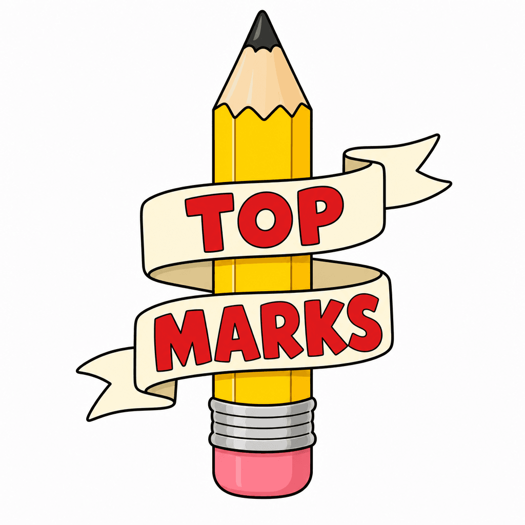 Top Marks Pencil Sticker