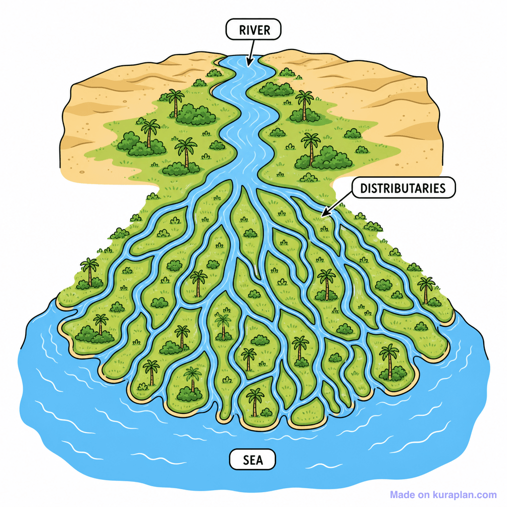River Delta Formation
