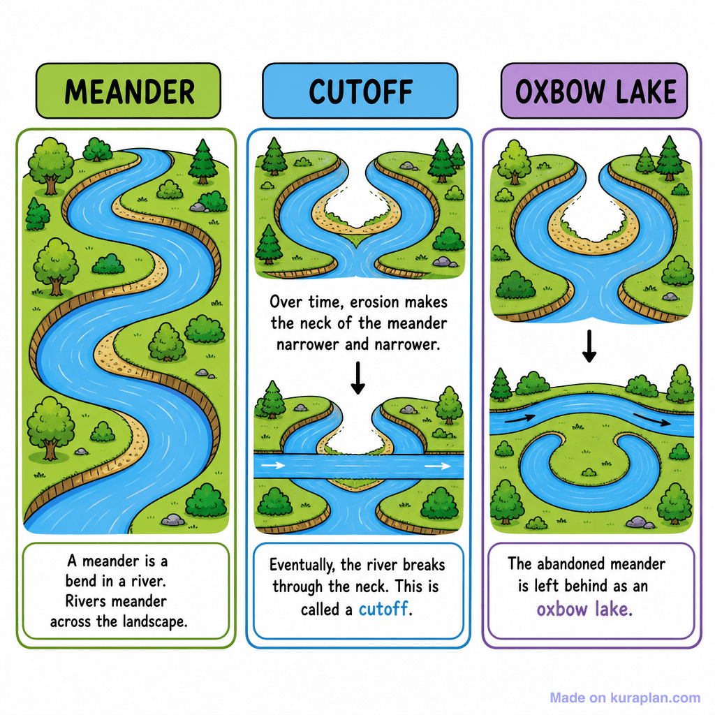 River Oxbow Formation Triptych