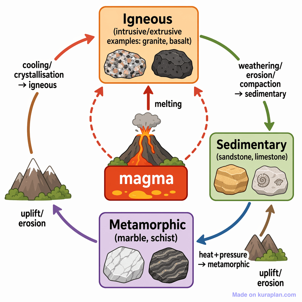 The Rock Cycle (simple)