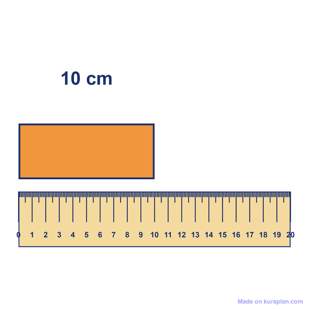 Ruler — Object Measuring 10 cm