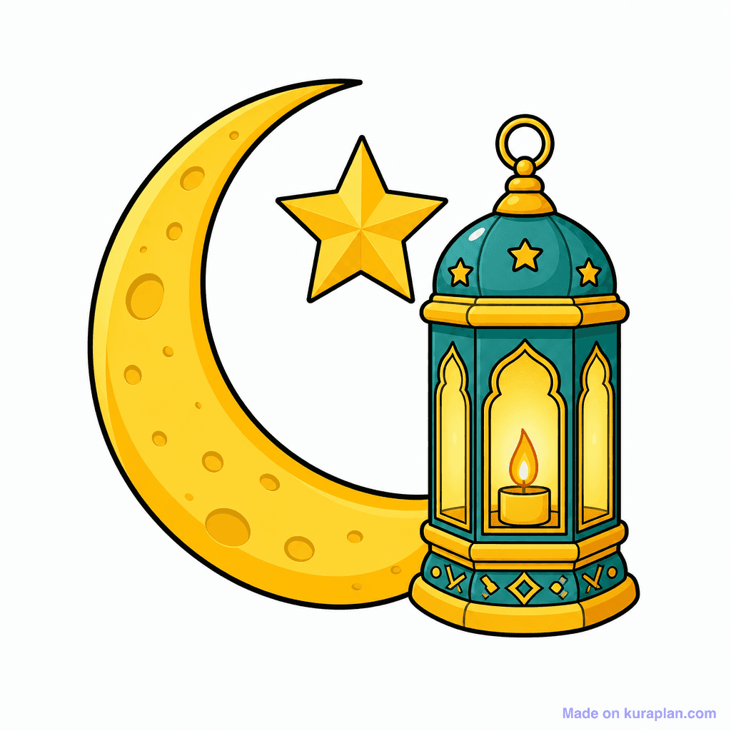 Seasonal Eid Crescent Lantern