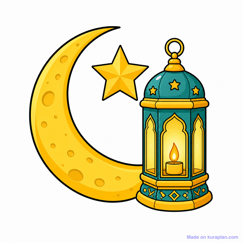 Seasonal Eid Crescent Lantern