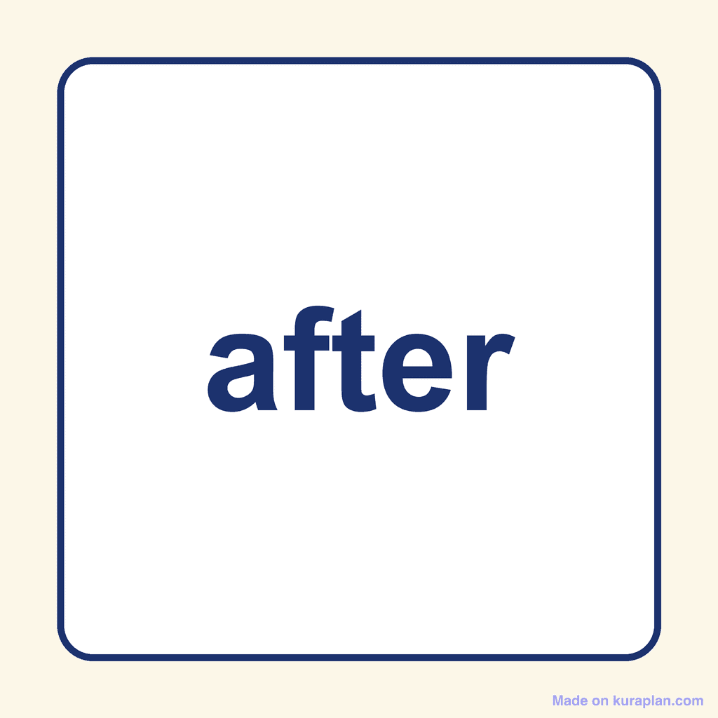 Sight Word — after