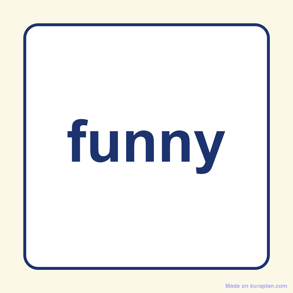 Sight Word — funny