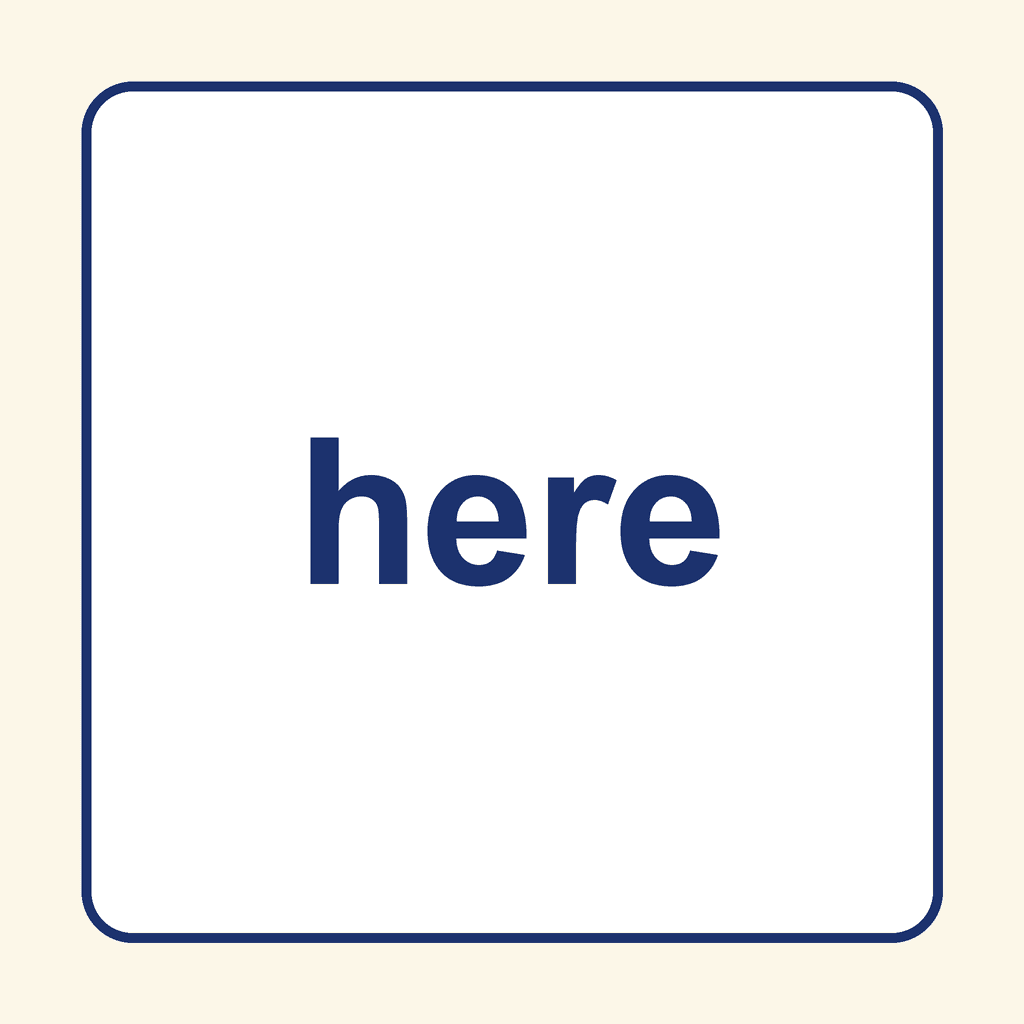 Sight Word — here