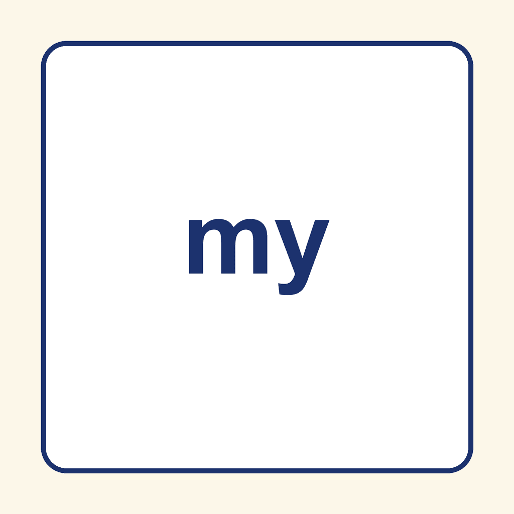 Sight Word — my