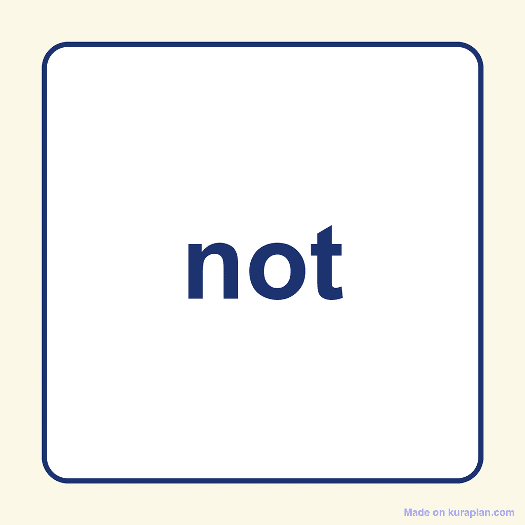 Sight Word — not