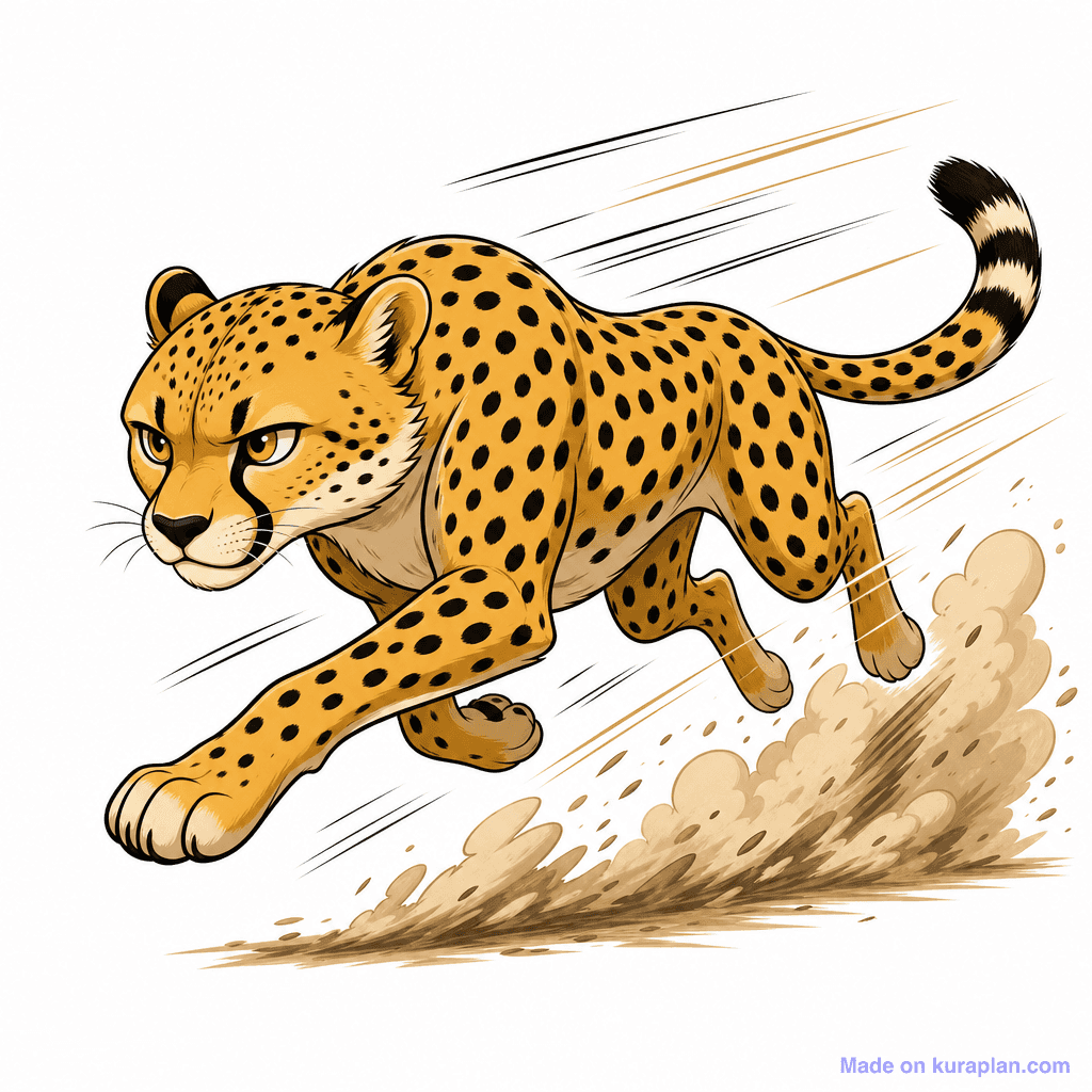 Simile As Fast As A Cheetah