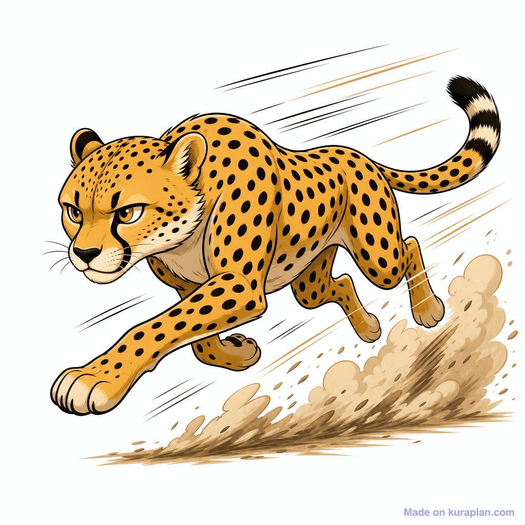 Simile As Fast As A Cheetah