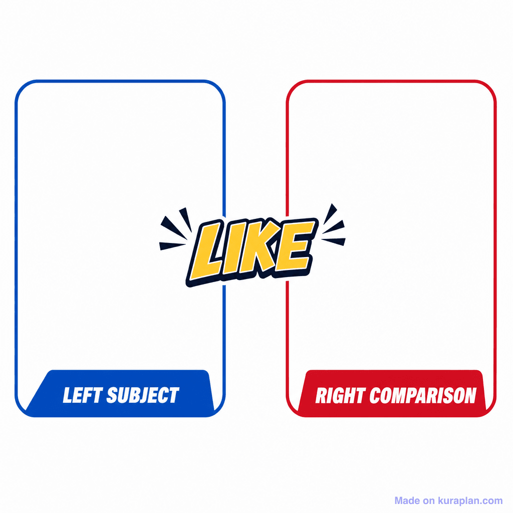 Simile Like Card Template