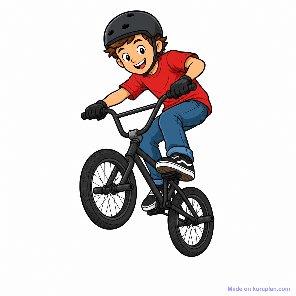 Sport Bmx Rider