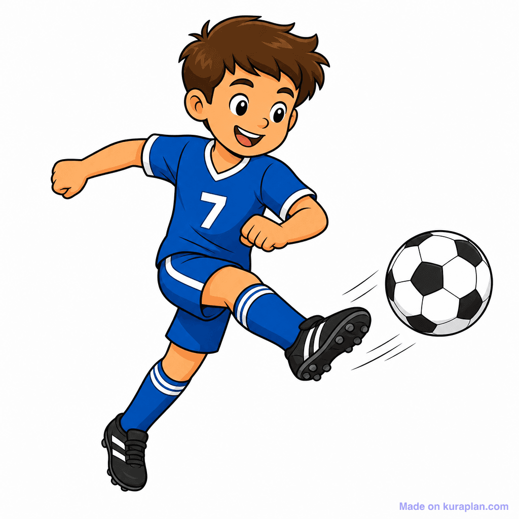 Sports — Action illustration sample