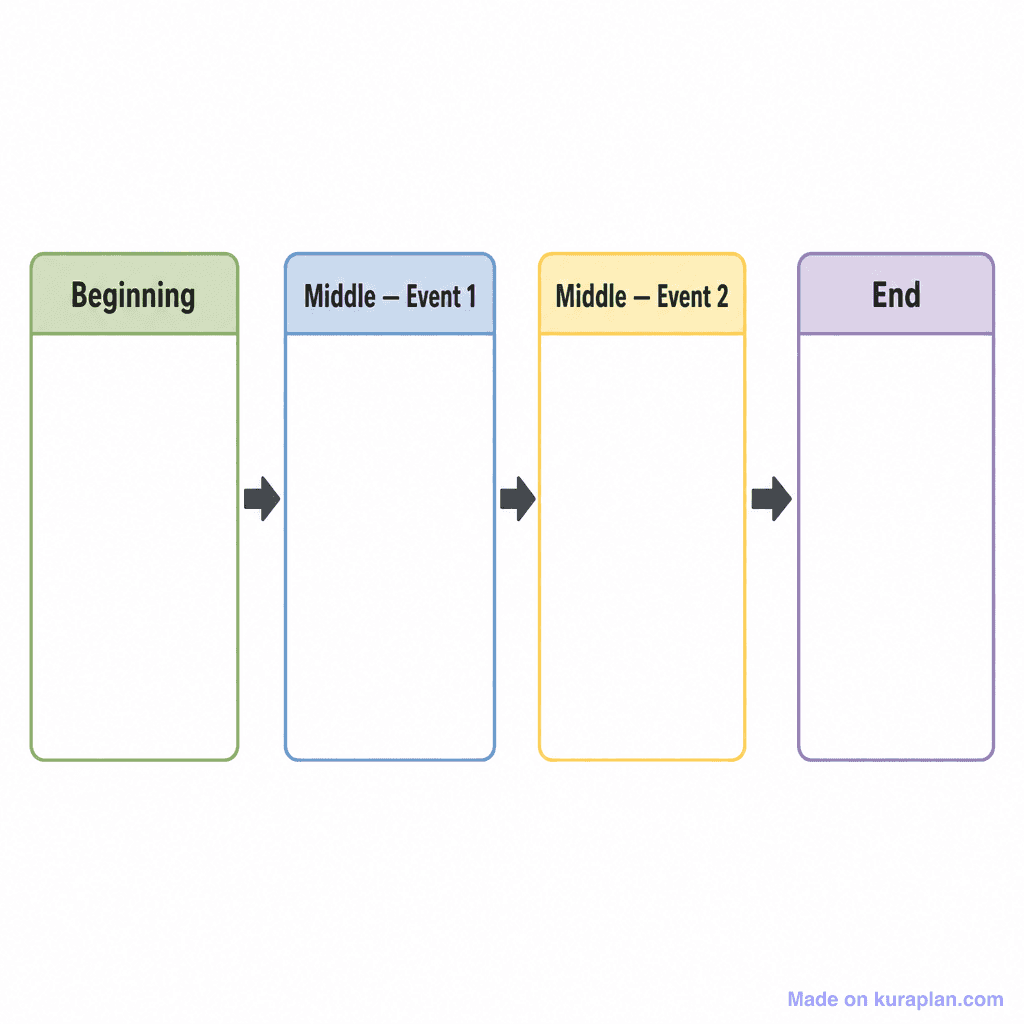 Story Sequence — Beginning, Middle, End (simple)