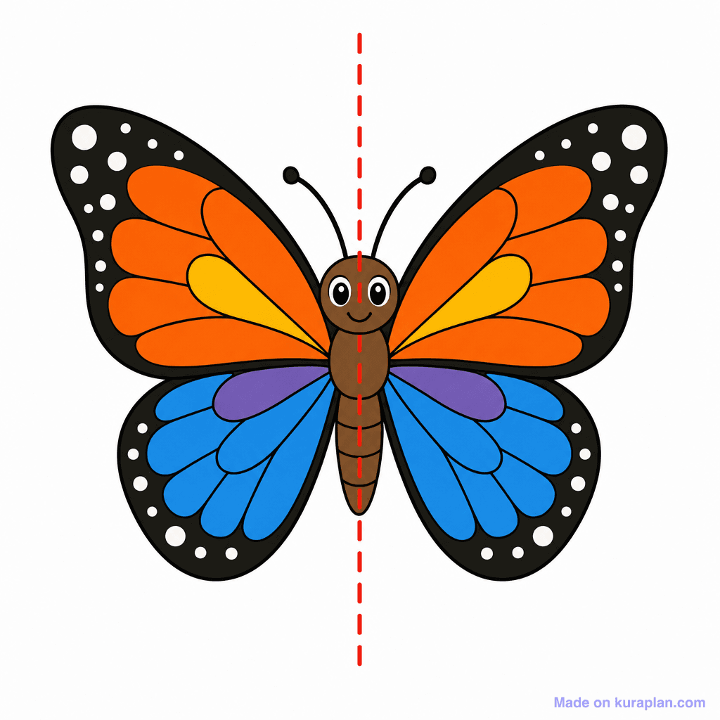 Symmetry Butterfly Vertical