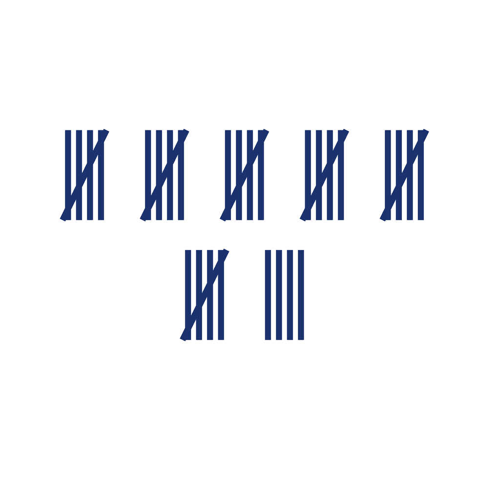 Tally Marks — 34