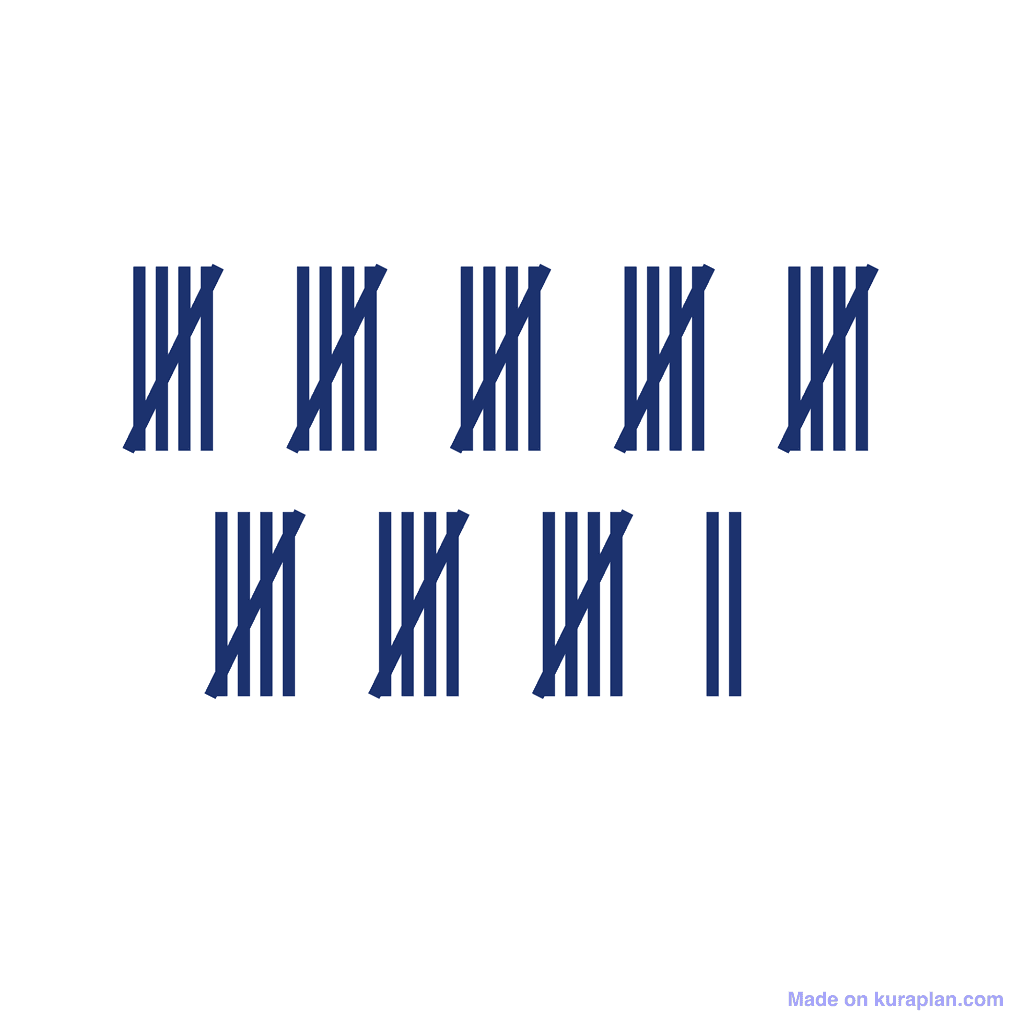 Tally Marks — 42