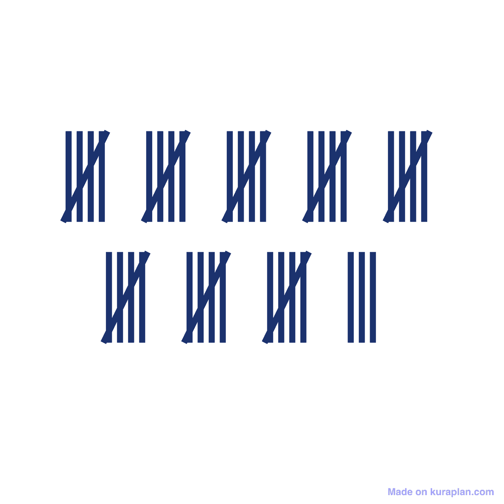 Tally Marks — 43