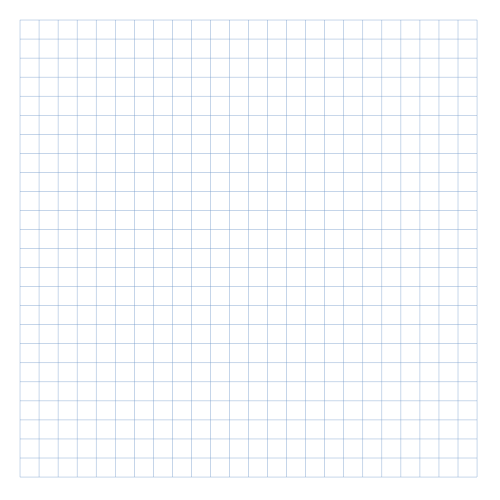Grid Paper — 24×24 (blank)
